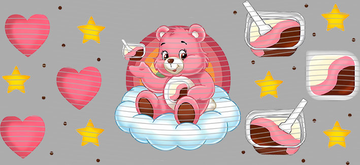 16oz Care Bears-Be-223